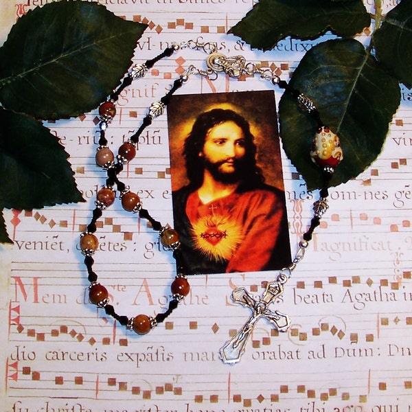 Sacred Heart One-Decade Catholic Rosary for Frog Lovers, Nature Lovers, Environmentalists