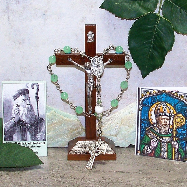 St. Patrick Unbreakable One-Decade Catholic Rosary - Patron Saint of Ireland and Against Snakes & the Fear of Snakes