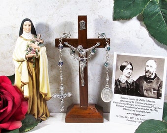 Saints Louis and Zelie Martin, Parents of St. Therese of Lisieux, Unbreakable Catholic Chaplet - Catholic Rosaries