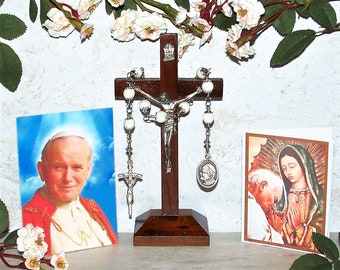 Pope Saint John Paul II Unbreakable Catholic Novena Chaplet, Includes Full Instructions - Catholic Rosaries