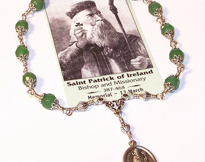 Unbreakable Traditional Chaplet of St. Patrick Patron Saint of Ireland, Engineers and