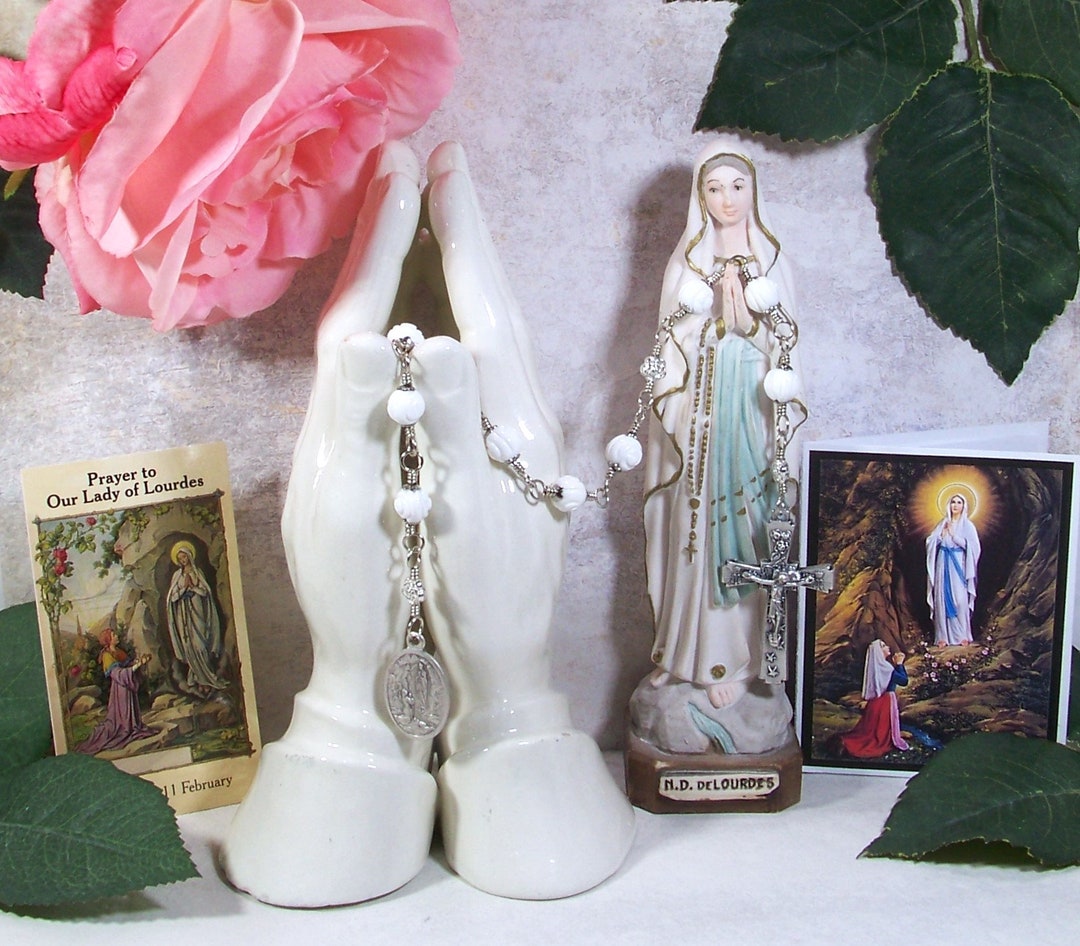 Our Lady of Lourdes Unbreakable Catholic Chaplet - Catholic Gift ...