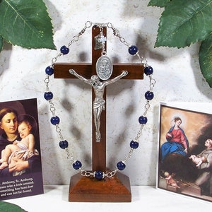 St. Anthony of Padua Unbreakable Catholic RELIC Chaplet - Patron Saint of Lost Items, Infertile Couples, Native Americans and Animals