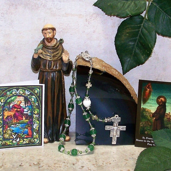 St. Francis of Assisi One-Decade  Catholic Rosary - Patron Saint of Animals, Ecologists, Families and Peace