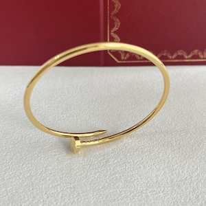 Vintage Juste un Clou bracelet 18k gold size 17