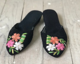 vintage womens slippers