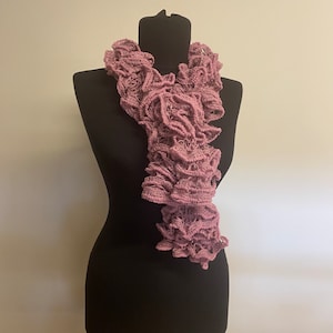 1990s Vintage Handmade Shawl / Vintage Scarf / Crocheted Vintage Scarf / Boho Wrap / Festival Wear / Gift for Her / Crochet Scarf