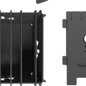 Foldable Steel Firebox with Carry Bag: Camping Wood Stove 16x20cm