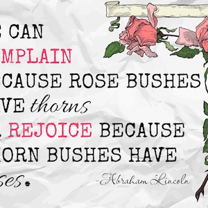 Vintage Abraham Lincoln Quote Wall Art – Abraham Lincoln – Printable Digital Download – Inspirational Quote – JPEG