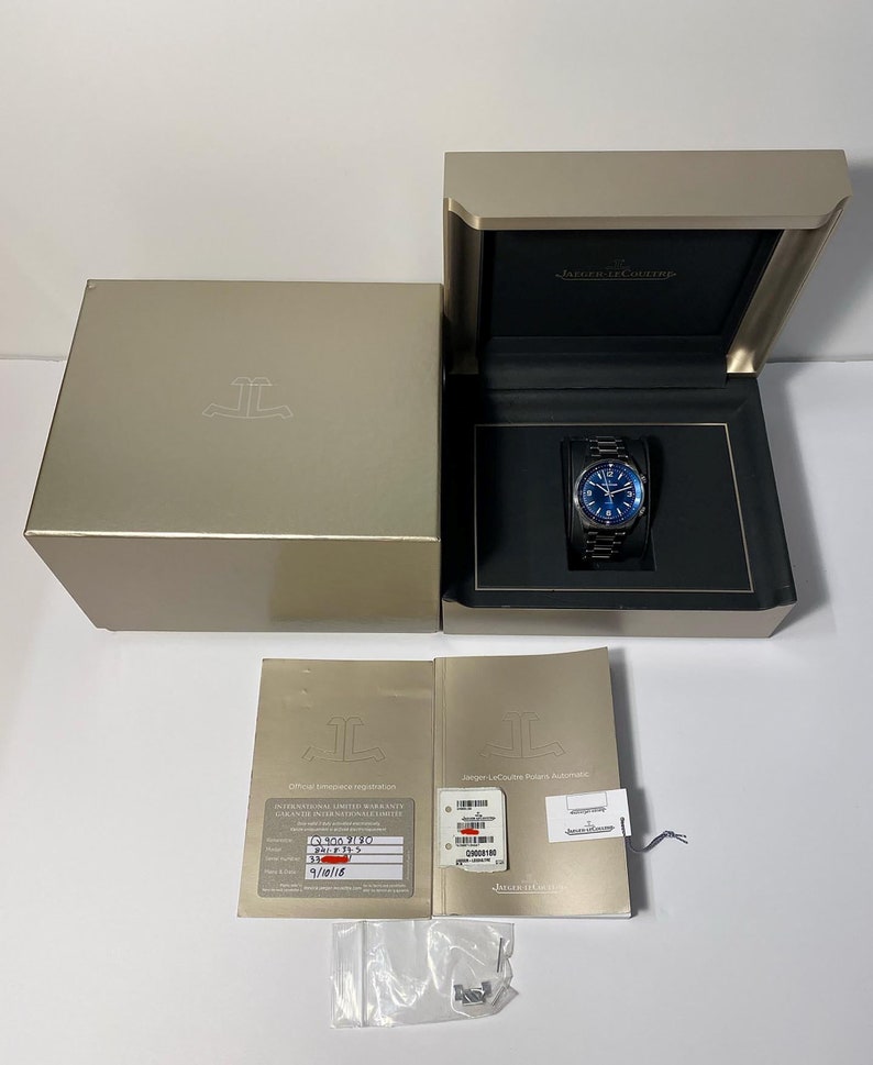 Jaeger LeCoultre Polaris Automatic Blue Dial Men's Watch Q9008180 image 8