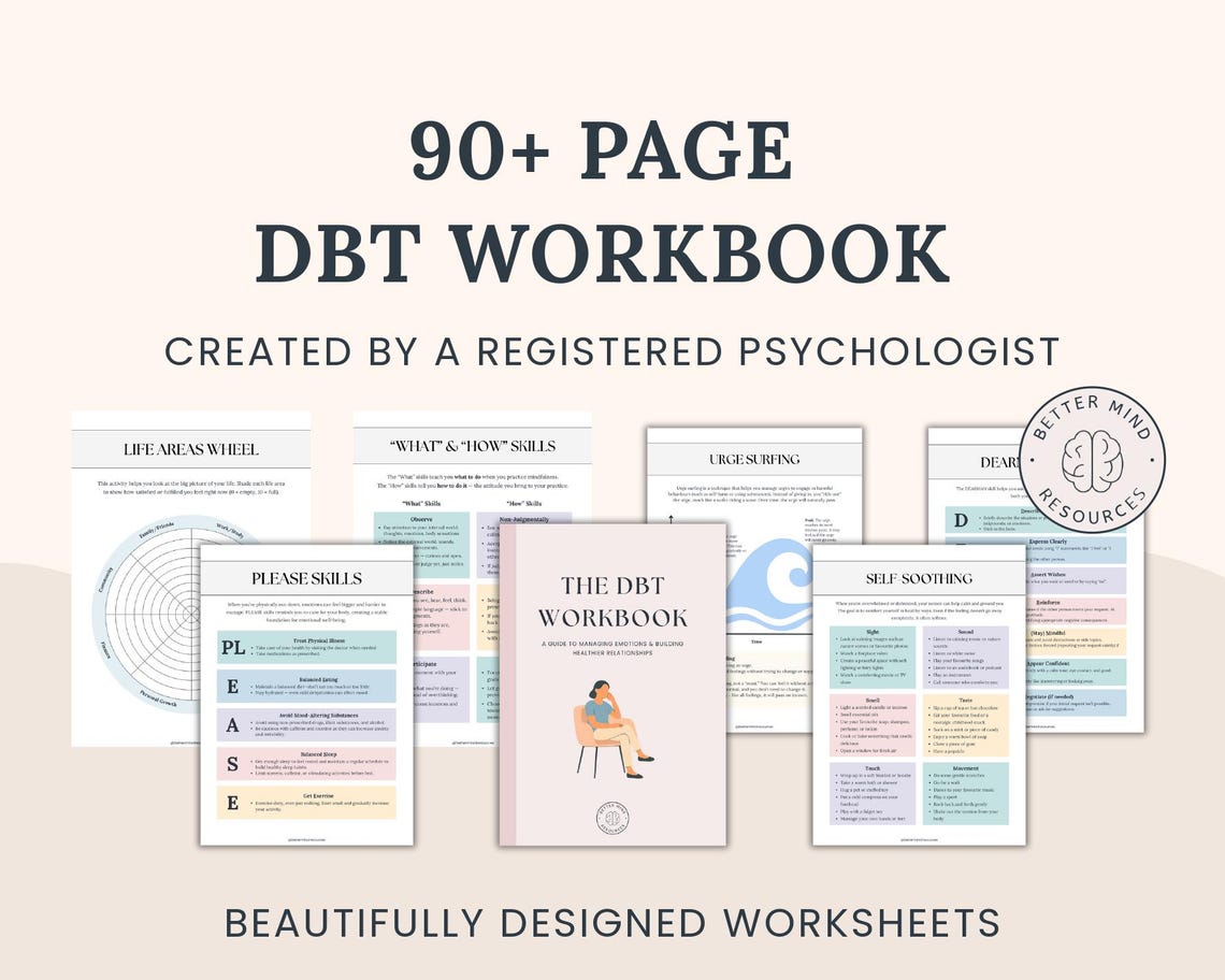DBT Workbook | Therapy Resource for Young People | Dialectical Behavior ...