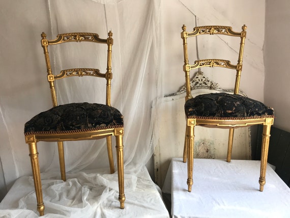 Antique Chairs Vintage French Chairs Neo Classic Vintage Etsy