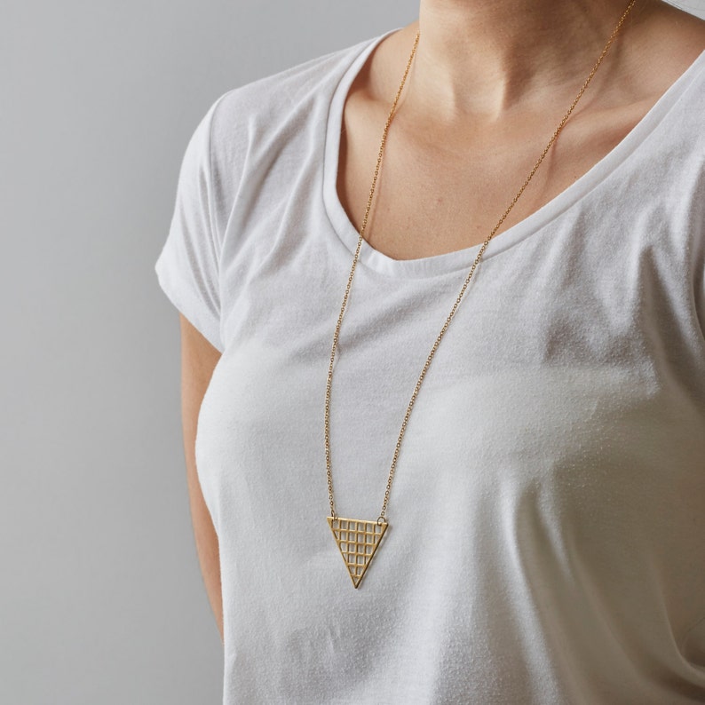 Extra Long Gold Chain Long Gold Necklace Long Gold Pendant Etsy UK