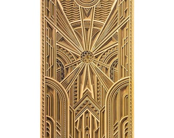 Kaufen Sie 1 und erhalten Sie 1 GRATIS Layered Wood Wall Art | Strahlendes Geometrisches Harmonie Dekor