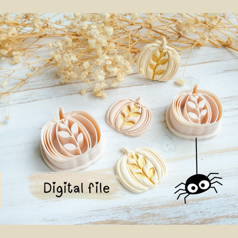 Clay Pumpkin Pattern Etsy UK