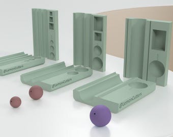 丸型ビーズローラー、6-8-10-12-14-16-18-20-22-24-26 mm、粘土