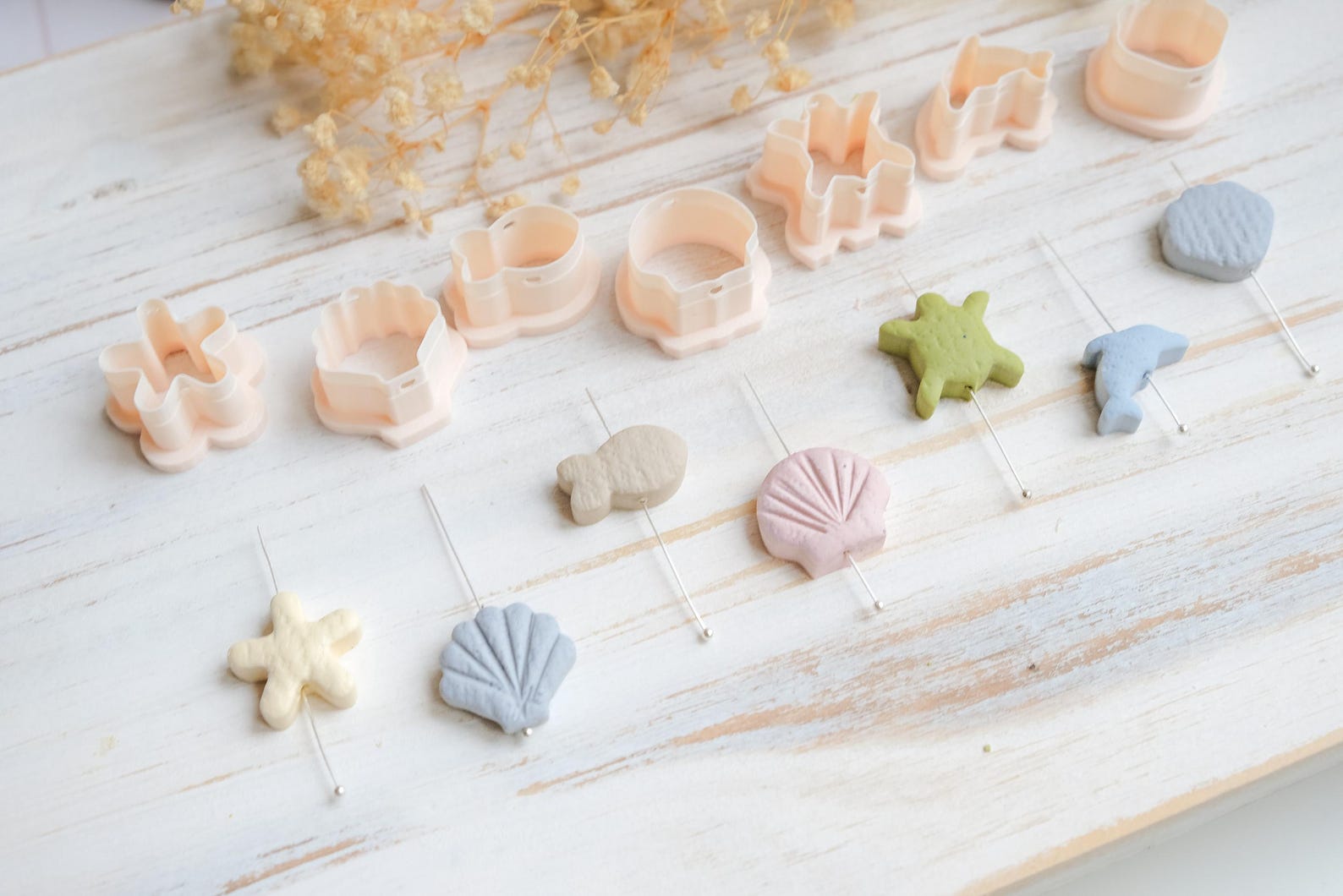 Ocean Bead Cutters Digital Download | 20mm Polymer Clay Cutters for ...