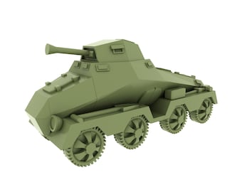 SDKFZ 232 | 15mm WW2 Miniature | tank, model, painting, 3D print, wargame, tabletop, game, WWII, German