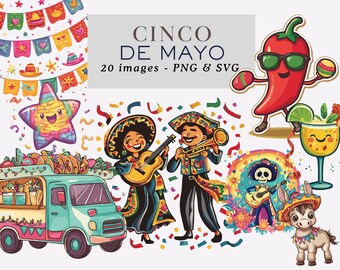 Cinco de Mayo Clipart Cinco de Mayo graphics Cinco de mayo svg Cinco de Mayo Png Cinco De Mayo Sticker Fiesta Graphics Fiesta ClipArt