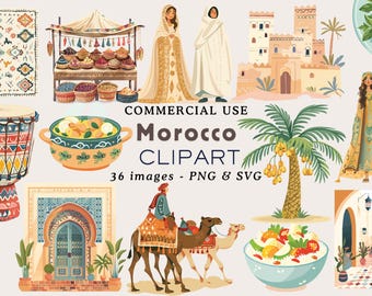 Morocco Clipart Moroccan Clipart Morocco PNG Morocco Travel Clipart Moroccan Aesthetics Mediterranean PNG Morocco Travel PNG Commercial Use