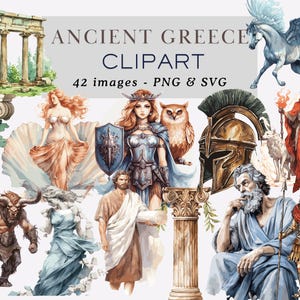 Grèce antique Clipart PNG Clipart grec antique Clipart spartiate Clipart fantastique grec antique Clipart mythologie PNG usage commercial