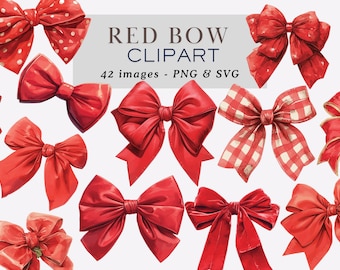 Clipart de lazo rojo de coqueta, clipart de lazo de cinta roja, clipart de lazo rojo PNG, clipart de lazo de coqueta, clipart femenino, lazo de coqueta rojo, lazo festivo, uso comercial