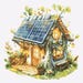 Solarpunk Clipart Terrafuture Clipart Futuristic Clipart Future Clipart ...