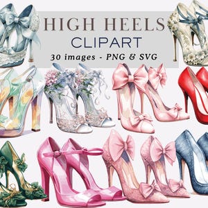High Heels Clipart PNG High Heels PNG High Heels Graphics Sandal PNG Fashion Clipart png Fashion Graphics Womens Shoe Clipart Commercial Use