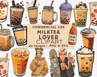 Milk Tea Png Milk Tea Clipart PNG Milk Tea Lover Clipart Bubble Tea Clipart Kawaii Bubble Tea PNG Cute Milk Tea Clipart Milktea Clipart Png