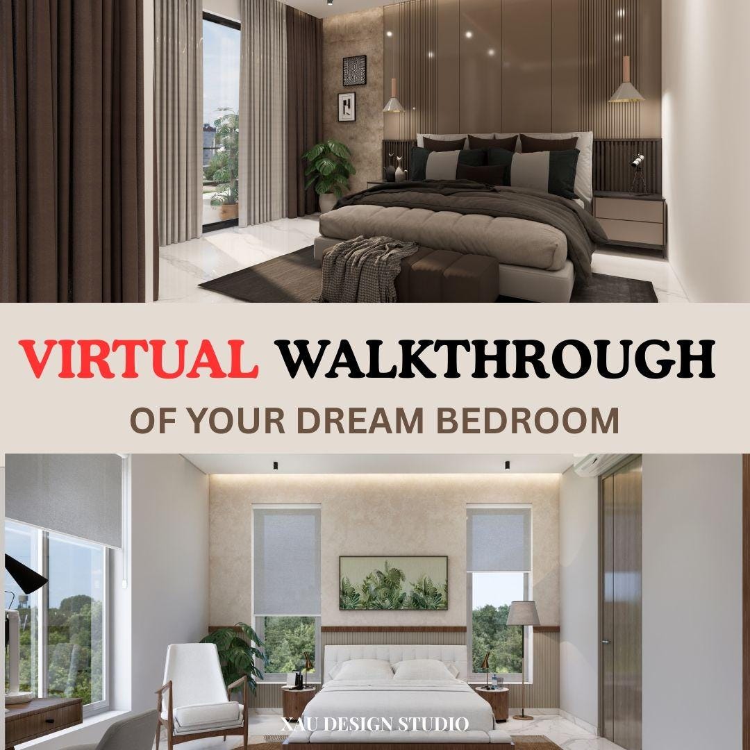 Bedroom Professional 3D Rendering & Visualization Services – Interior ...