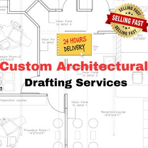 Custom Floor Plan Design & Drafting: PDF, 24-Hour Delivery