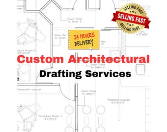 1800 sq ft - Custom Floor Plan Design & Drafting: PDF, 24-Hour Delivery + Free Garden Plan