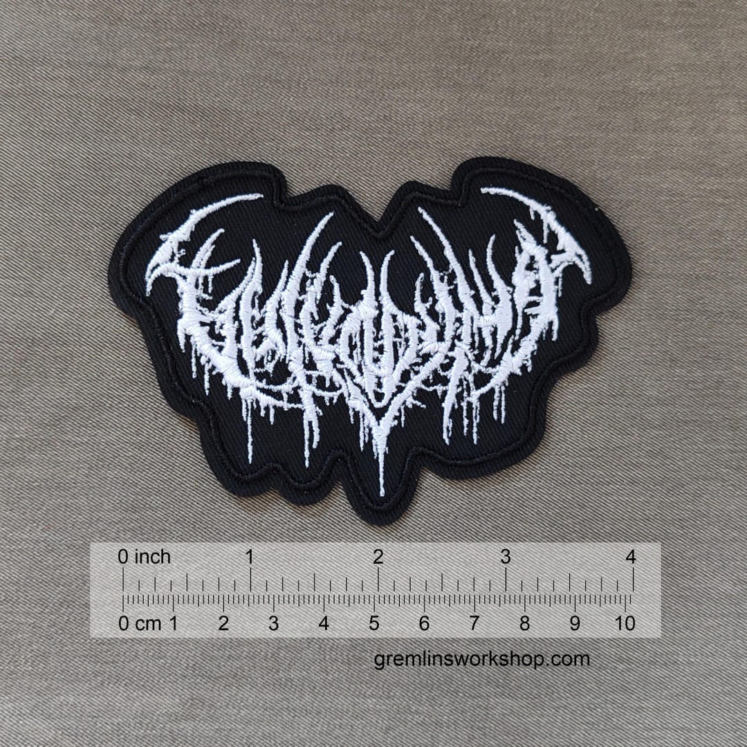 Vulvodynia Band Patch: Embroidered Heavy Metal Deathcore Logo - Etsy