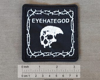 Eyehategod Embroidered Patch: Sludge Metal Band Logo