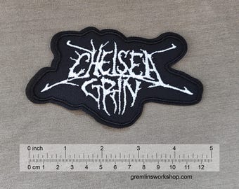 Chelsea Grin Embroidered Band Patch for Jacket