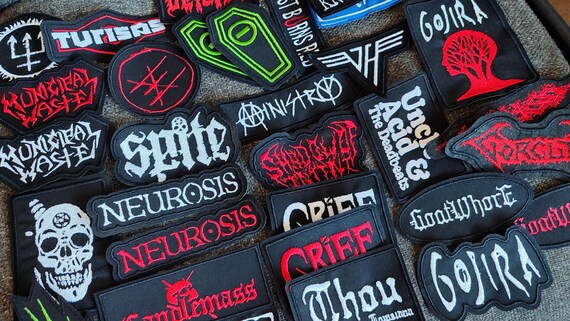 Toppa Tessuta Opeth - Logo Band Svedese Death Metal - Da Cucire Su Giacca, 10x7.6 Cm - 4