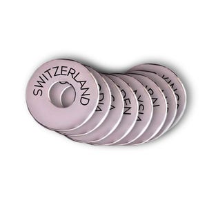 Personalized Travel Rings | Custom Engraved Destination Tokens for Keychains