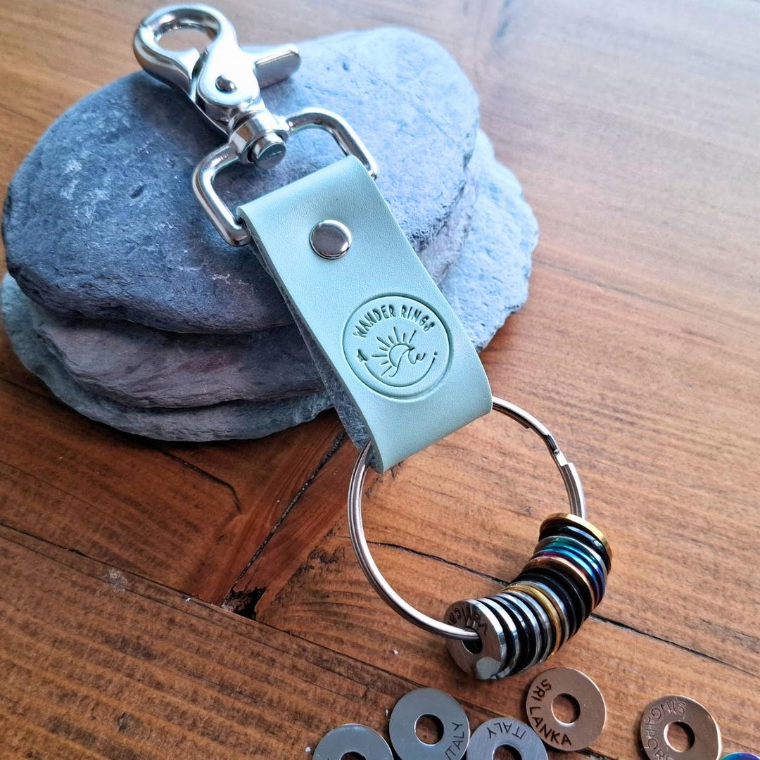 Personalized Travel Keychain | Custom Adventure Rings for Every ...
