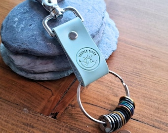 Personalized Travel Keychain | Custom Adventure Rings for Every Destination