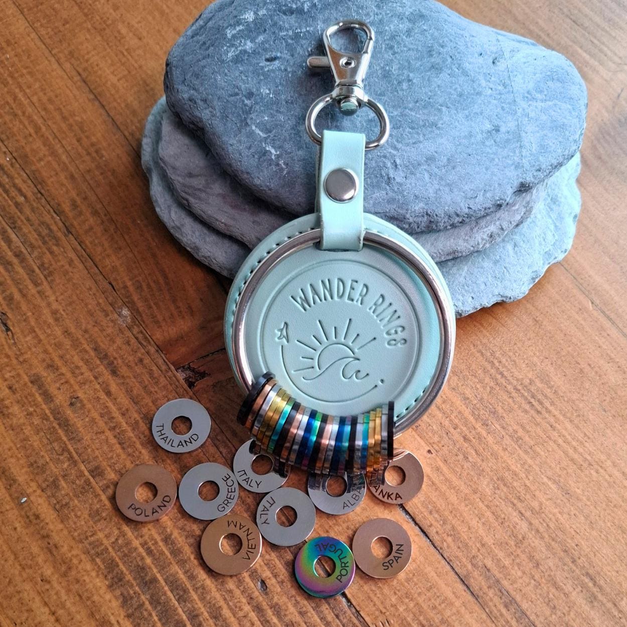 Boussole Vintage (IMAGE) Porte-clés, Randonnée, Voyage, Camping Cadeau