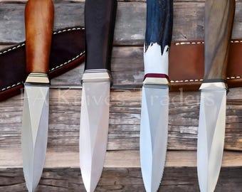 4er-Set | Randall Guardian Replika-Messer | Seltenes Sammlerstück | Bushcraft-Campingmesser | Abziehmesser | Geschenk für ihn/sie