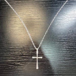 Silver Cross 925 Chain Silver Figaro The Perfect Gift for men