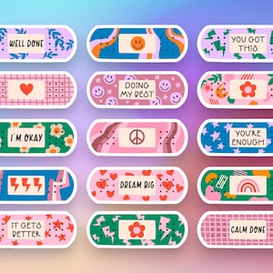 Band Aid Sticker Pack Vinyl Decal - Etsy