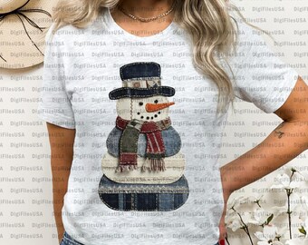 Snowman Png, Sublimation Design, Christmas Png, Snowflakes Png, Winter Png, Snowman T-Shirt Design, Chrismtas Design Png, Instant Download