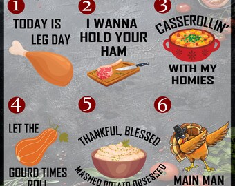 Thanksgiving Foodie Custom PNG, Thanksgiving Family Dinner PNG, Leg Day, Funny Thanksgiving, Foodie Lover Digital, Family Cousins Tee