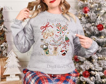 Tis the Season Disney Christmas png, Christmas Tree svg, Christmas mickey minnie png, Christmas Shirt png, Christmas Gift, Disney Christmas