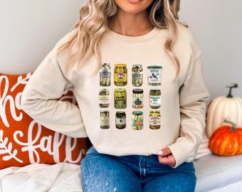 Vintage Canned Pickle Lover PNG, Gardening PNG, Foodie png, Fall PNG, Pickles and Olives, Matching png, Gift for Her, Fun Clipart, Pickles