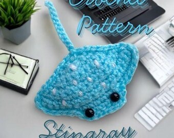 Amigurumi Stingray Crochet Pattern | Plush Toy DIY (PDF)