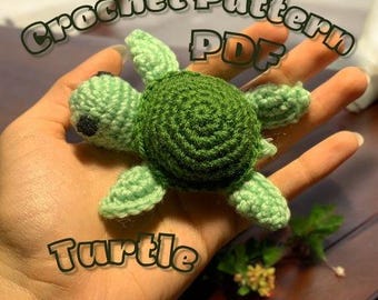 Turtle Amigurumi Crochet Pattern | DIY Toy (PDF Pattern)