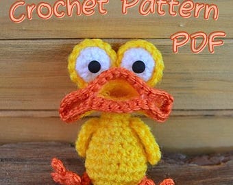 Crochet Duck Amigurumi Pattern | DIY Plush Toy (PDF Pattern)